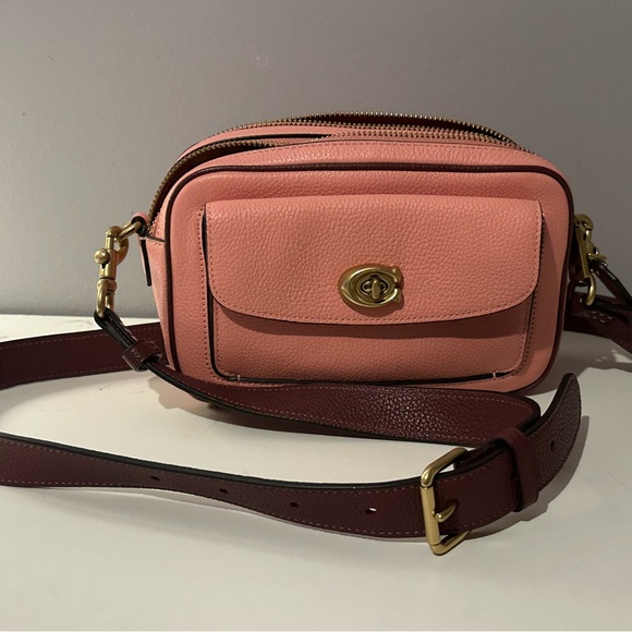 Coach Handbags - Coach Jes Pink Crossbody Bag